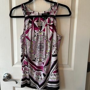 WHBM - multicolored “silky” tank